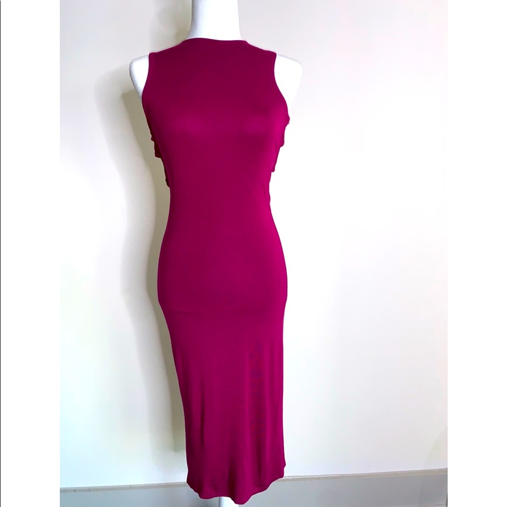 ASOS Bodycon Dress Eggplant